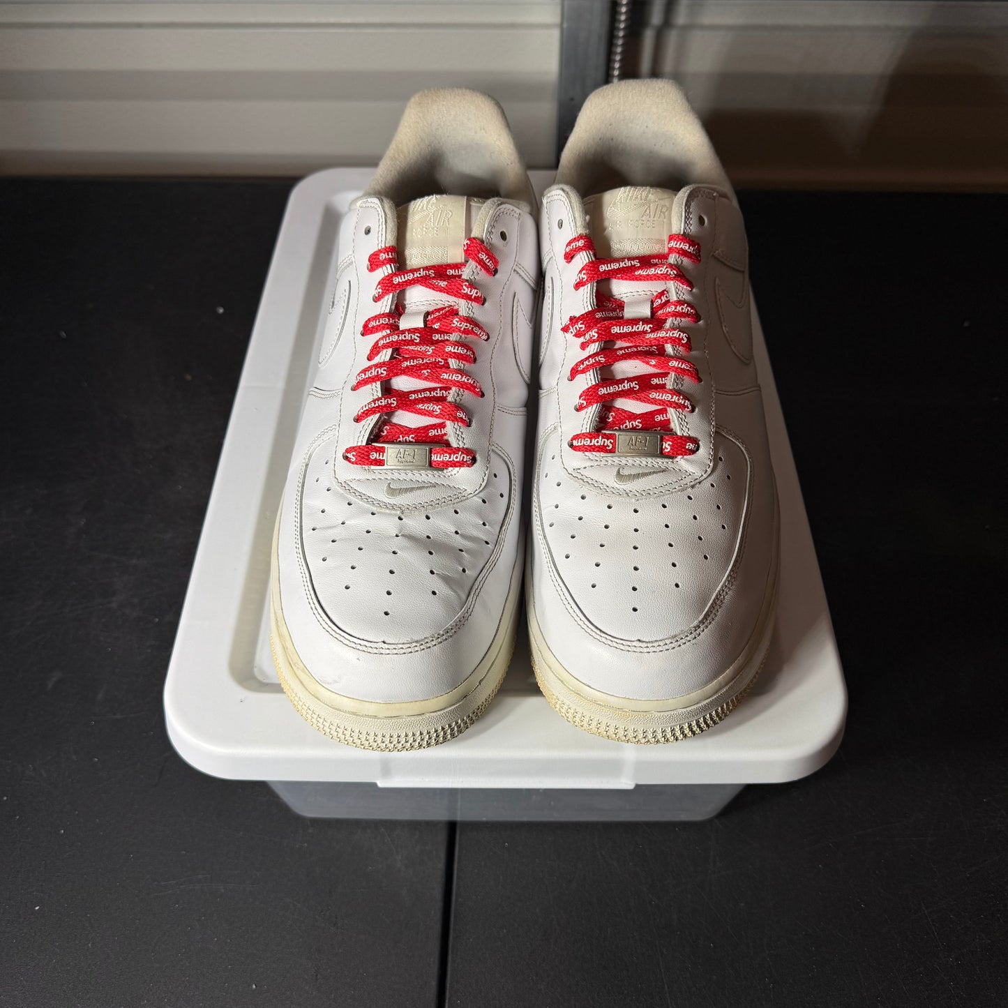 Size 11.5  - AF 1 White Supreme