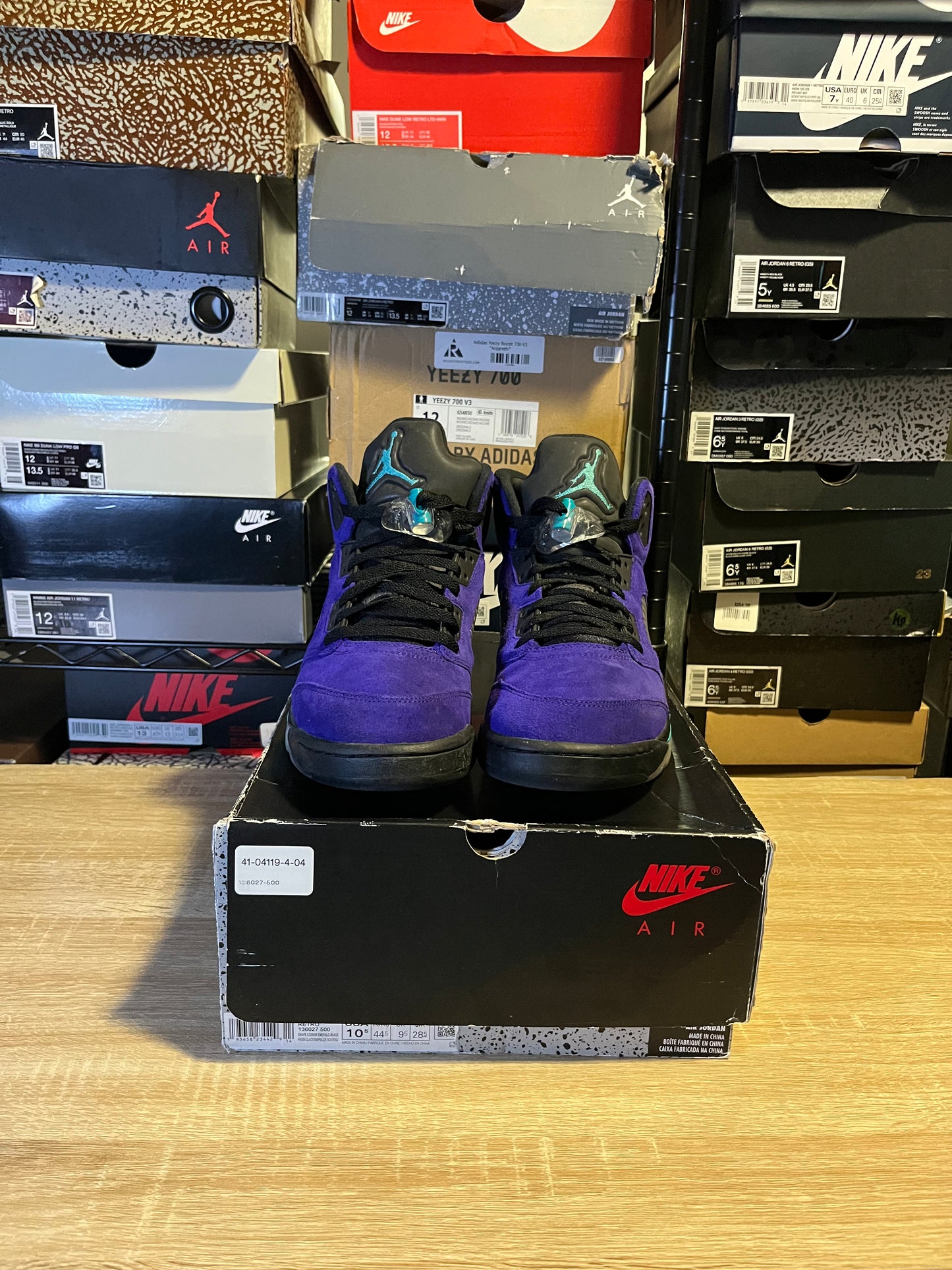 Size 10.5 - AJ 5 Alternate Grape