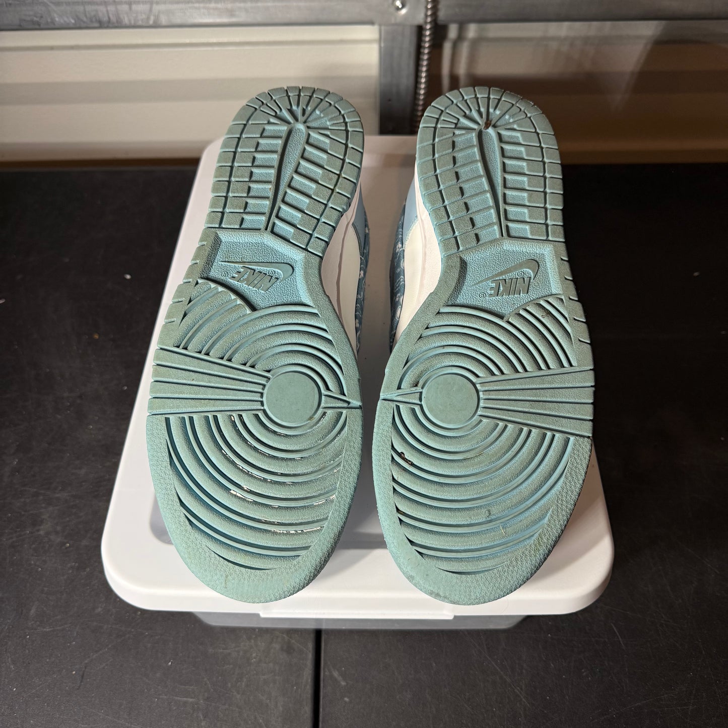 Size 11.5W - Dunk Paisley Blue