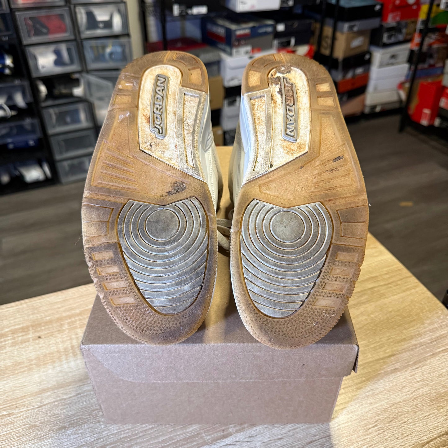Size 9.5 - AJ 3 Craft Ivory