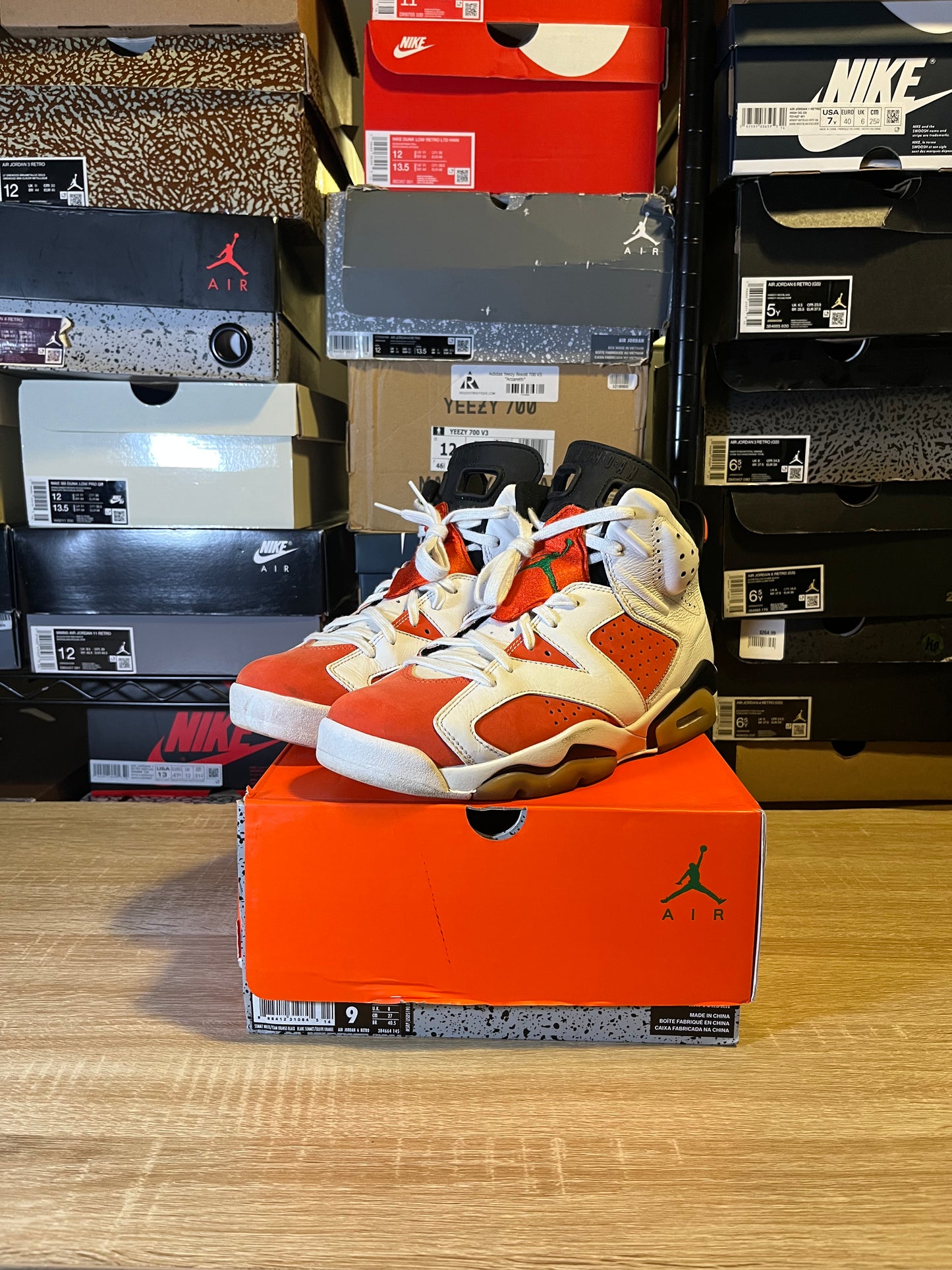 Size 9 - AJ 6 Gatorade