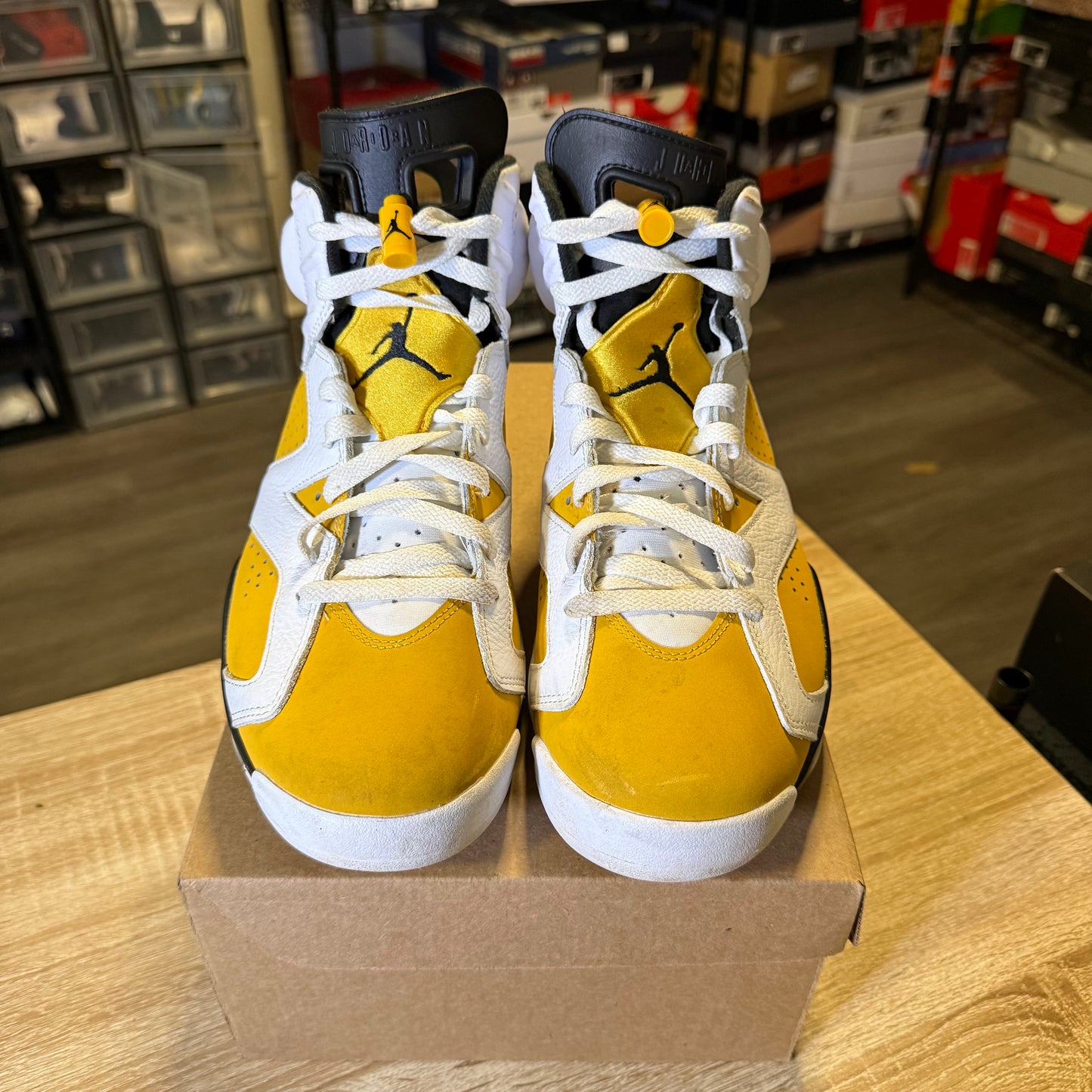 Size 12 - AJ 6 Yellow Ochre