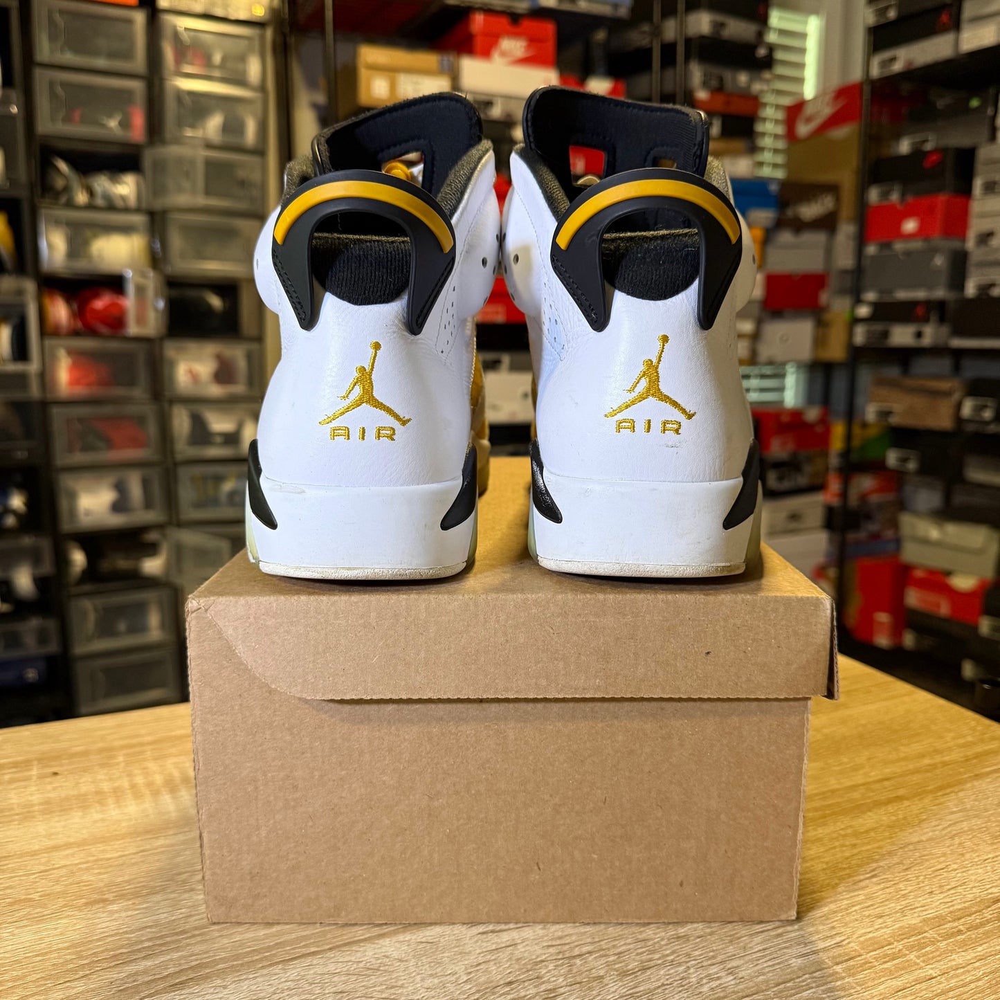 Size 12 - AJ 6 Yellow Ochre