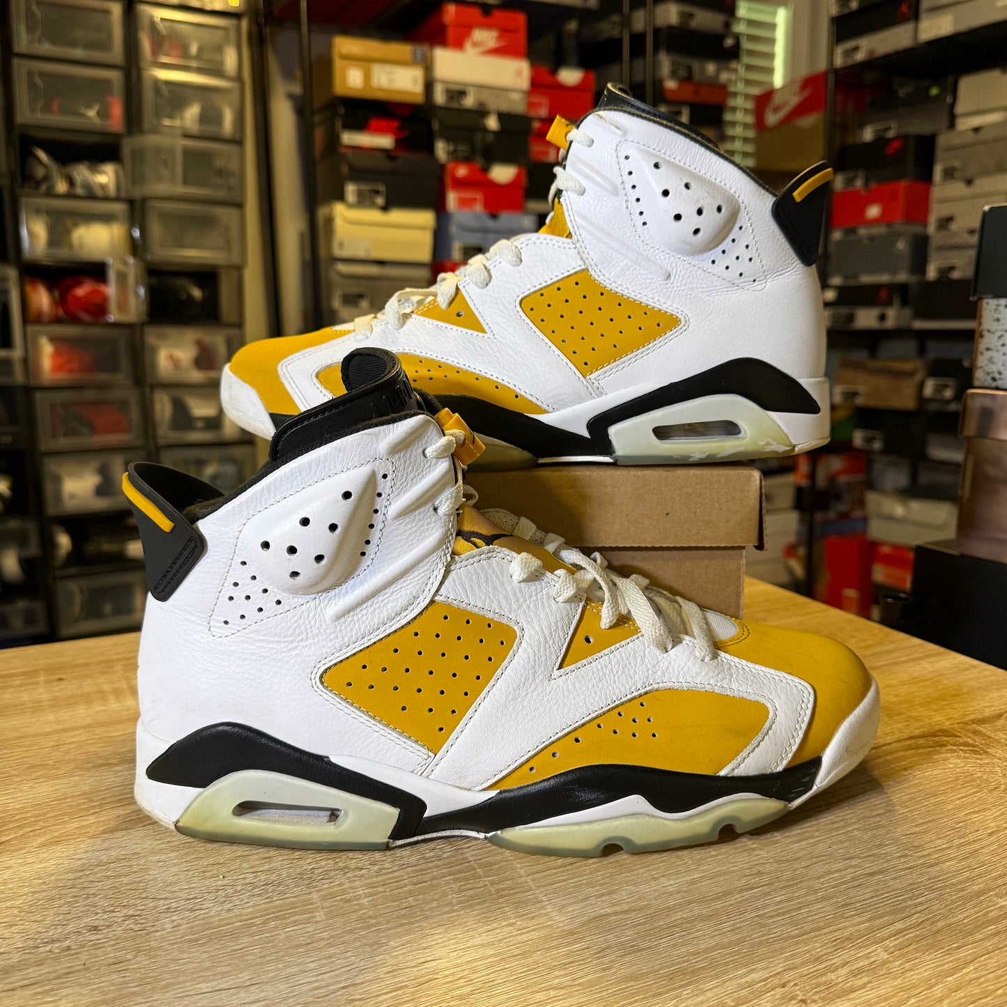Size 12 - AJ 6 Yellow Ochre