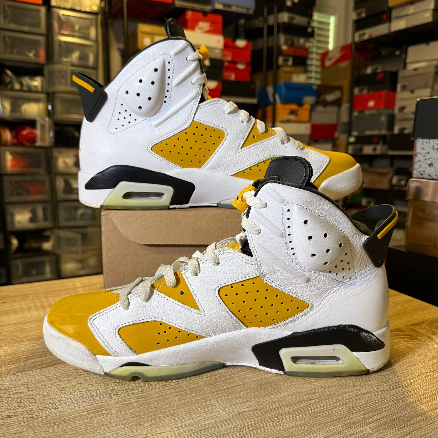 Size 12 - AJ 6 Yellow Ochre