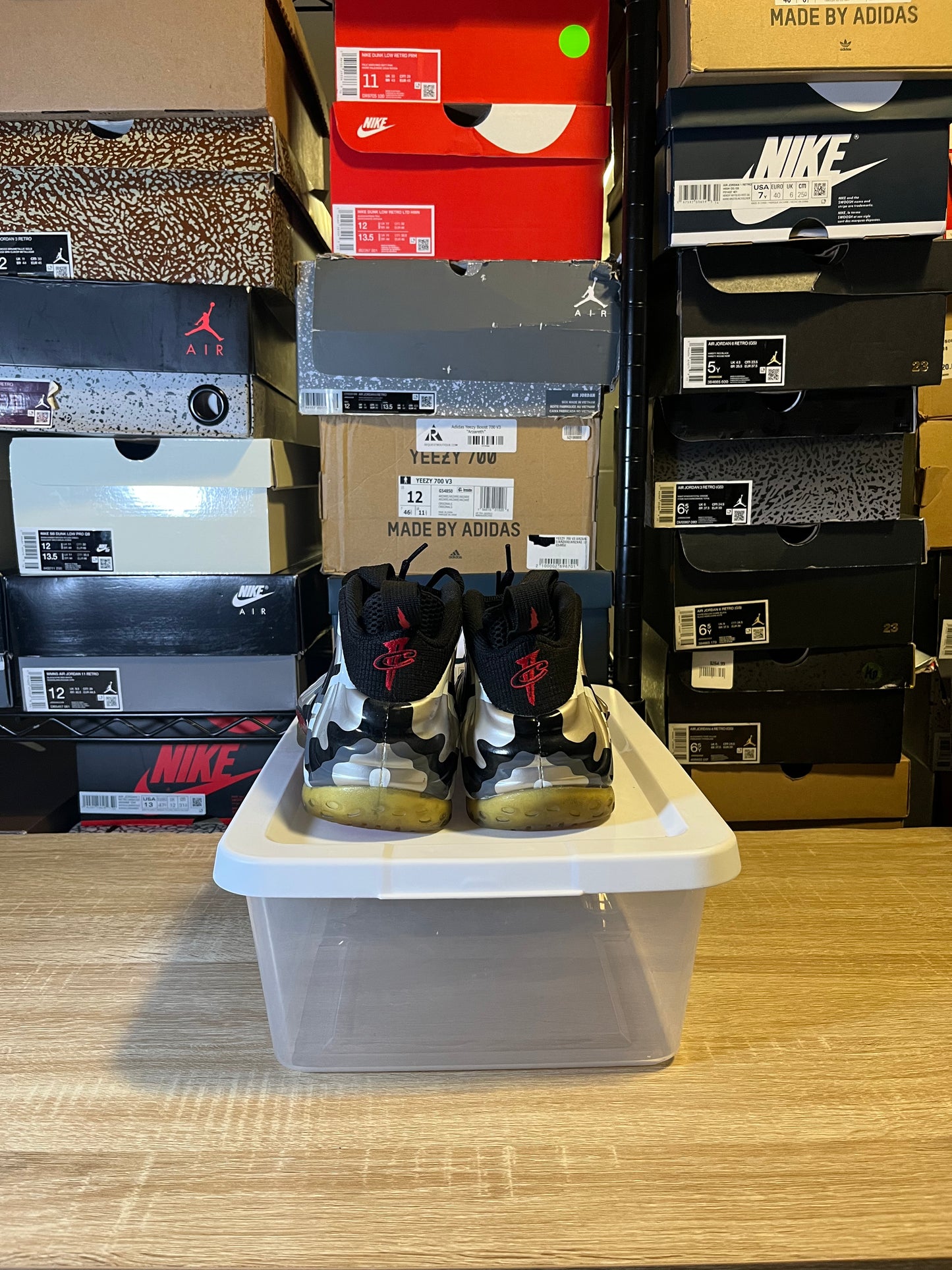 Size 9 - Air Foamposite One PRM Fighter Jet