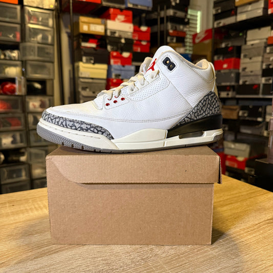 Size 9 - AJ 3 Reimagined Cement