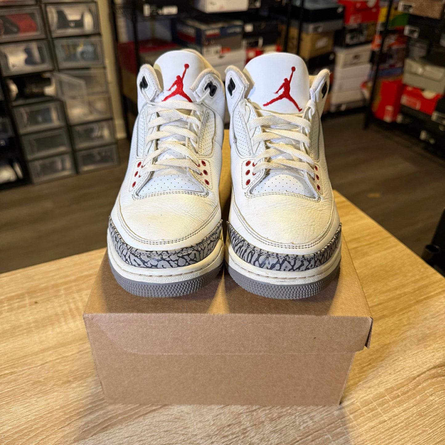 Size 9 - AJ 3 Reimagined Cement