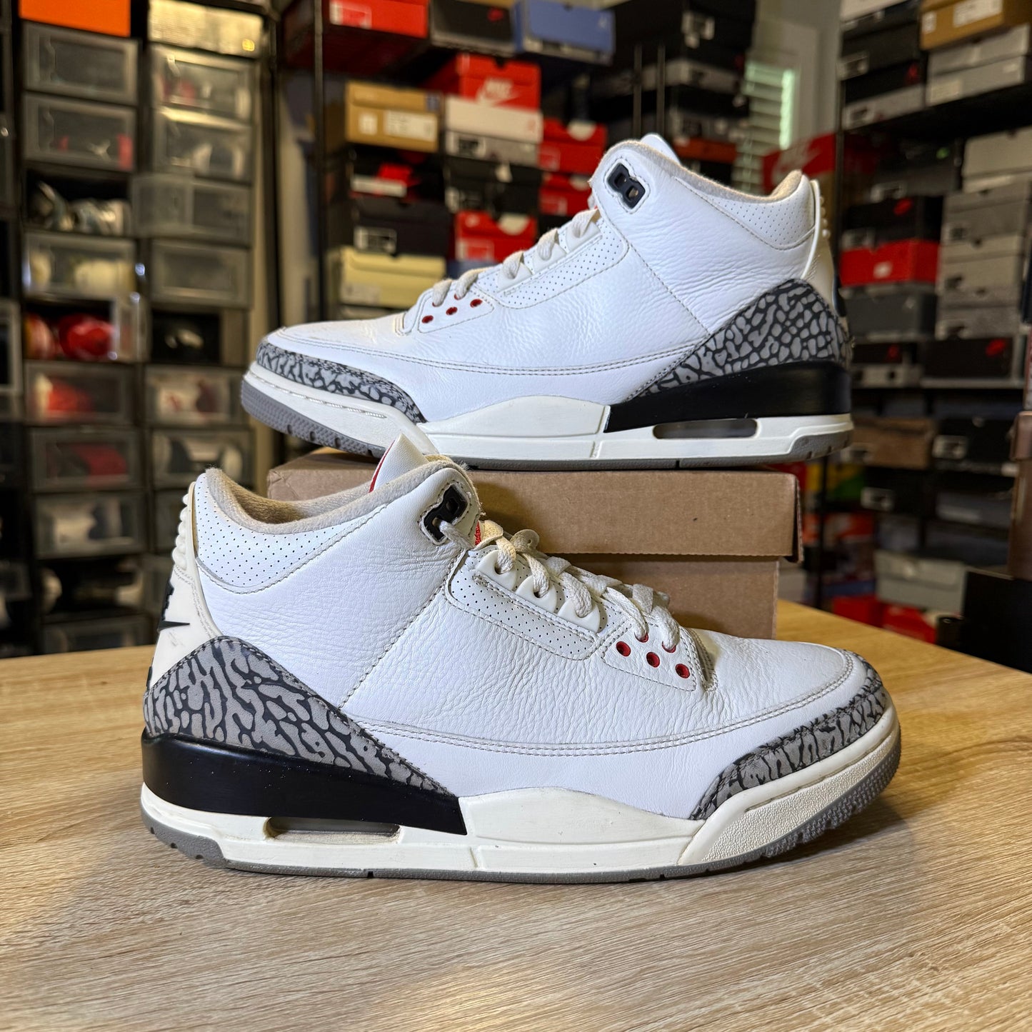 Size 9 - AJ 3 Reimagined Cement