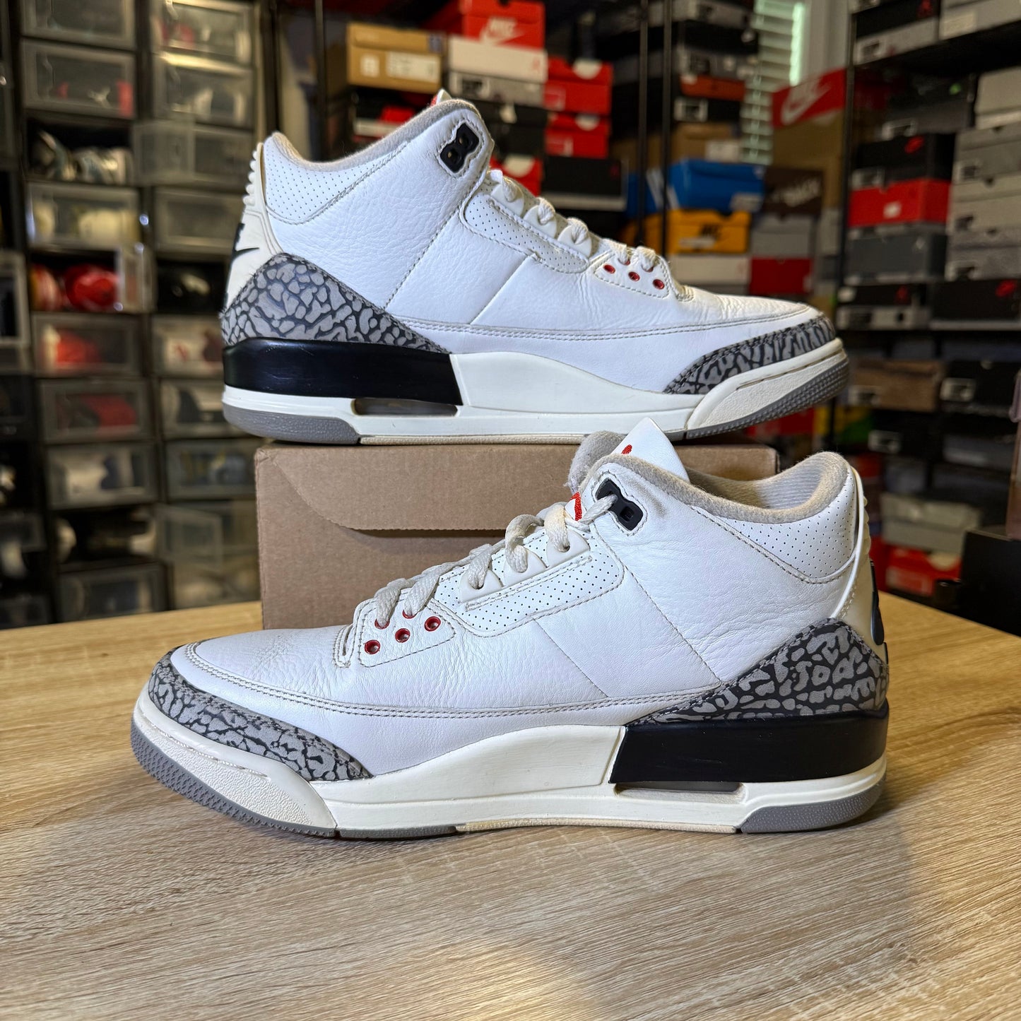 Size 9 - AJ 3 Reimagined Cement