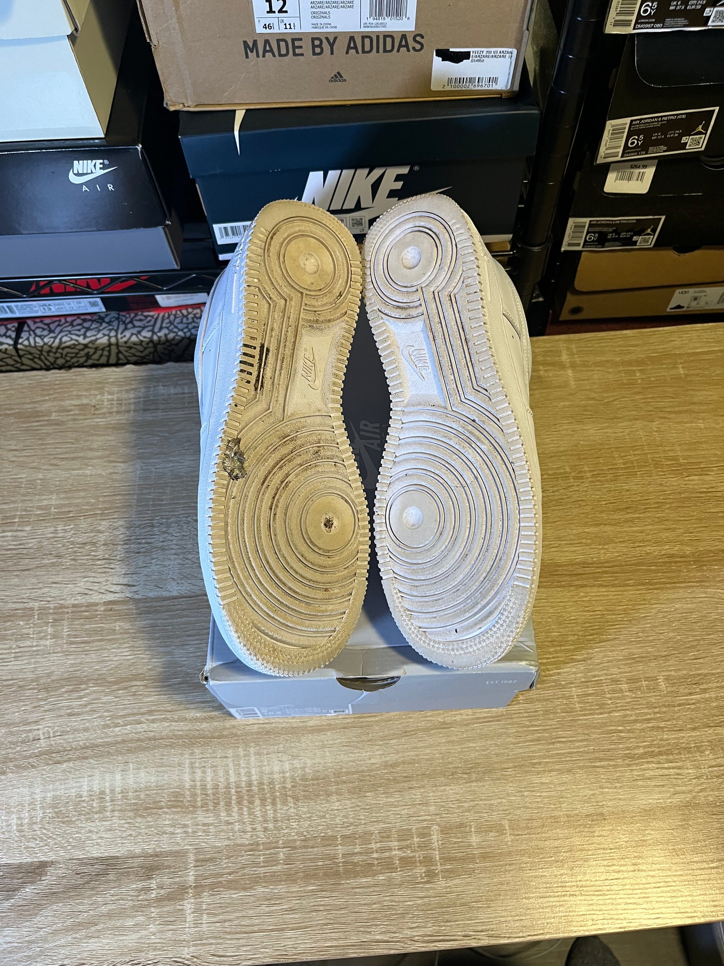 Size 9 - AF 1 White