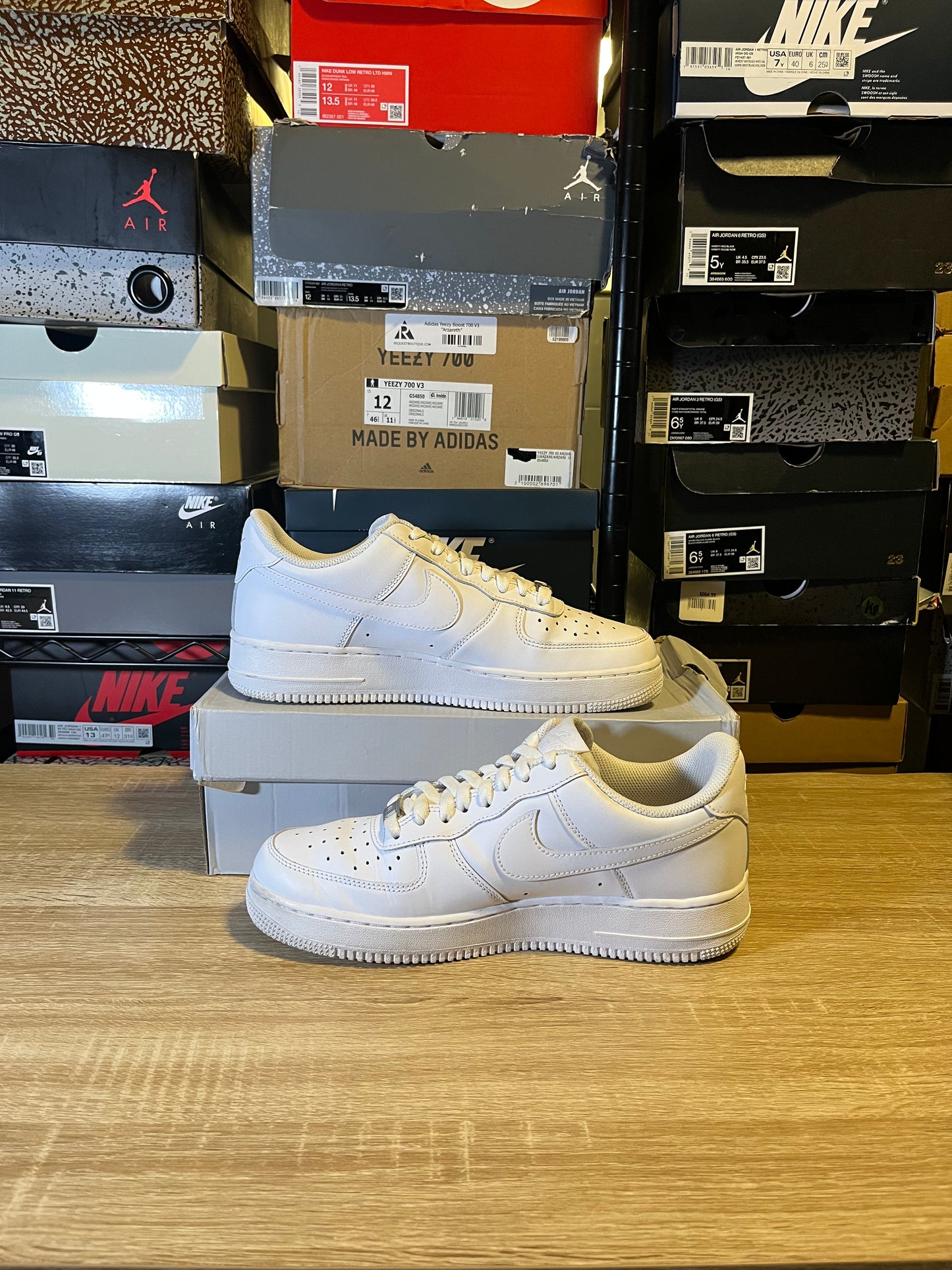 Size 9 - AF 1 White (2nd Pair)
