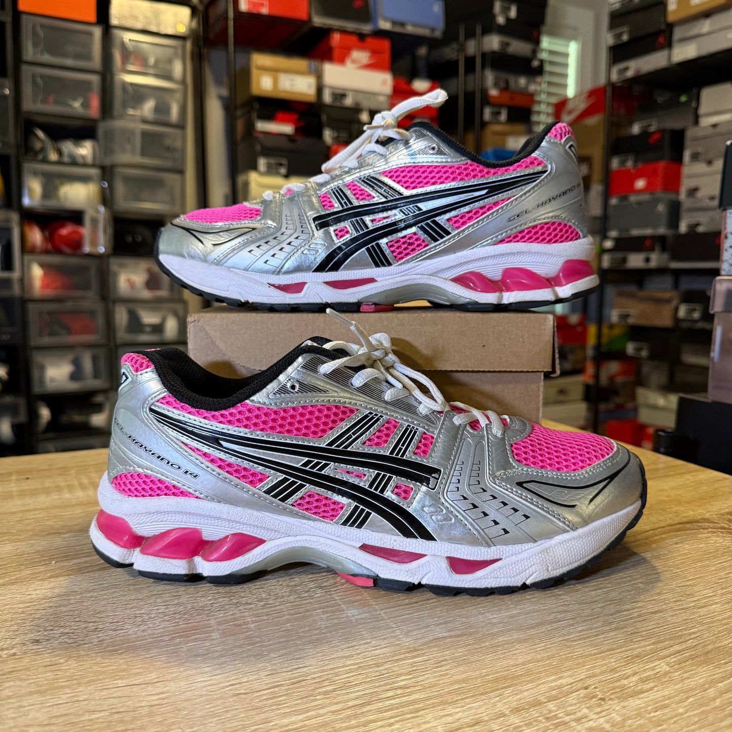 Size 10 - ASICS Gel Kayano 14 Pink Glow