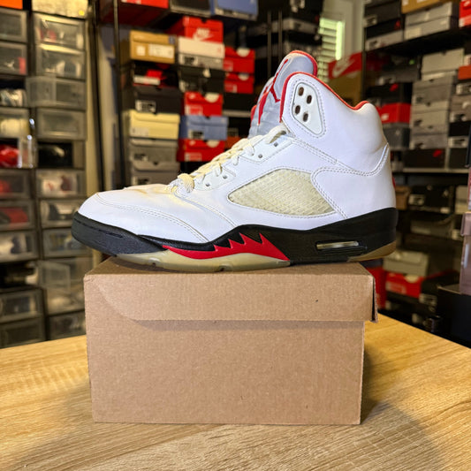 Size 9.5 - AJ 5 Fire Red