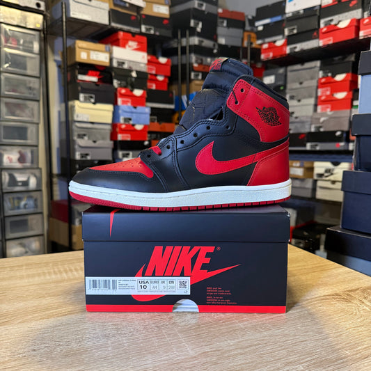 Size 10 - AJ 1 Retro '85 OG 2025 High Bred / Banned