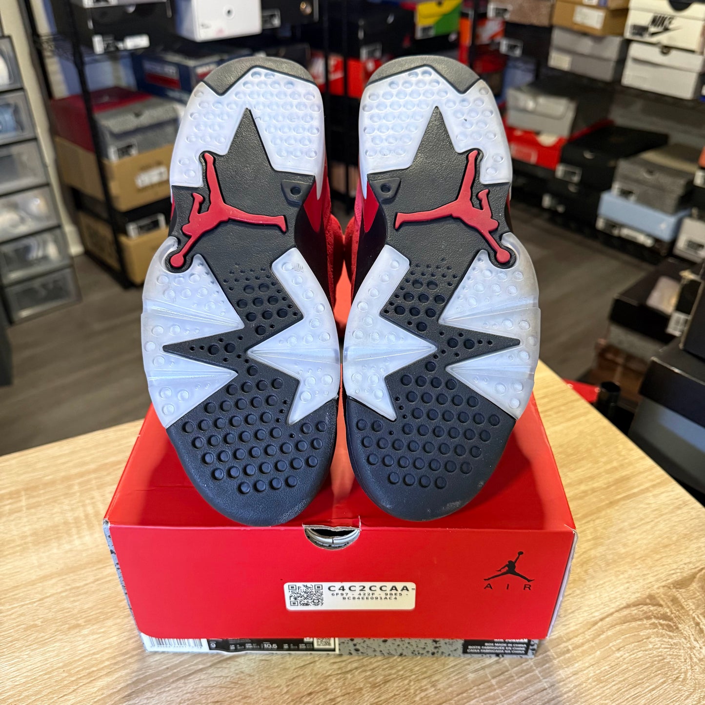 Size 9 - Air Jordan 6 Retro Toro Bravo