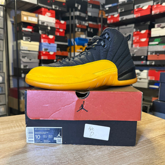 Size 10  - AJ 12 University Gold