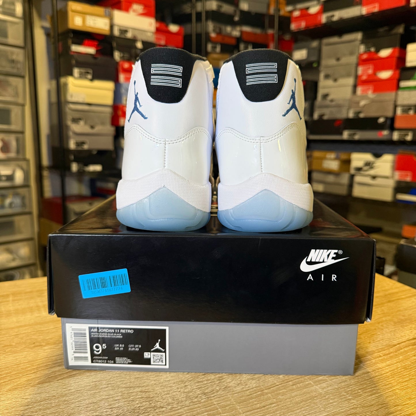 Size 9.5 - AJ 11 Legend Blue