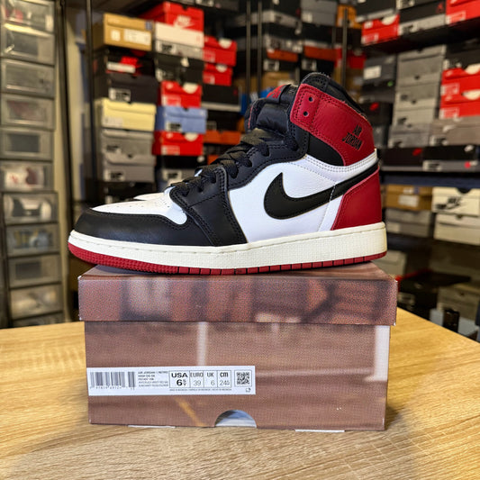 Size 6.5 - AJ 1 Black Toe
