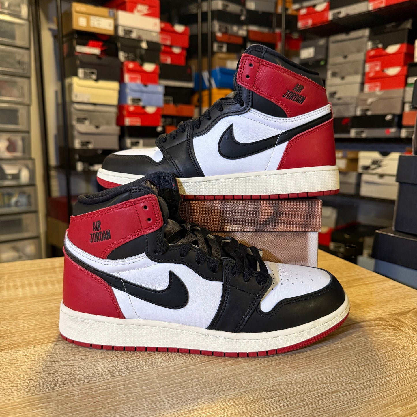 Size 6.5 - AJ 1 Black Toe