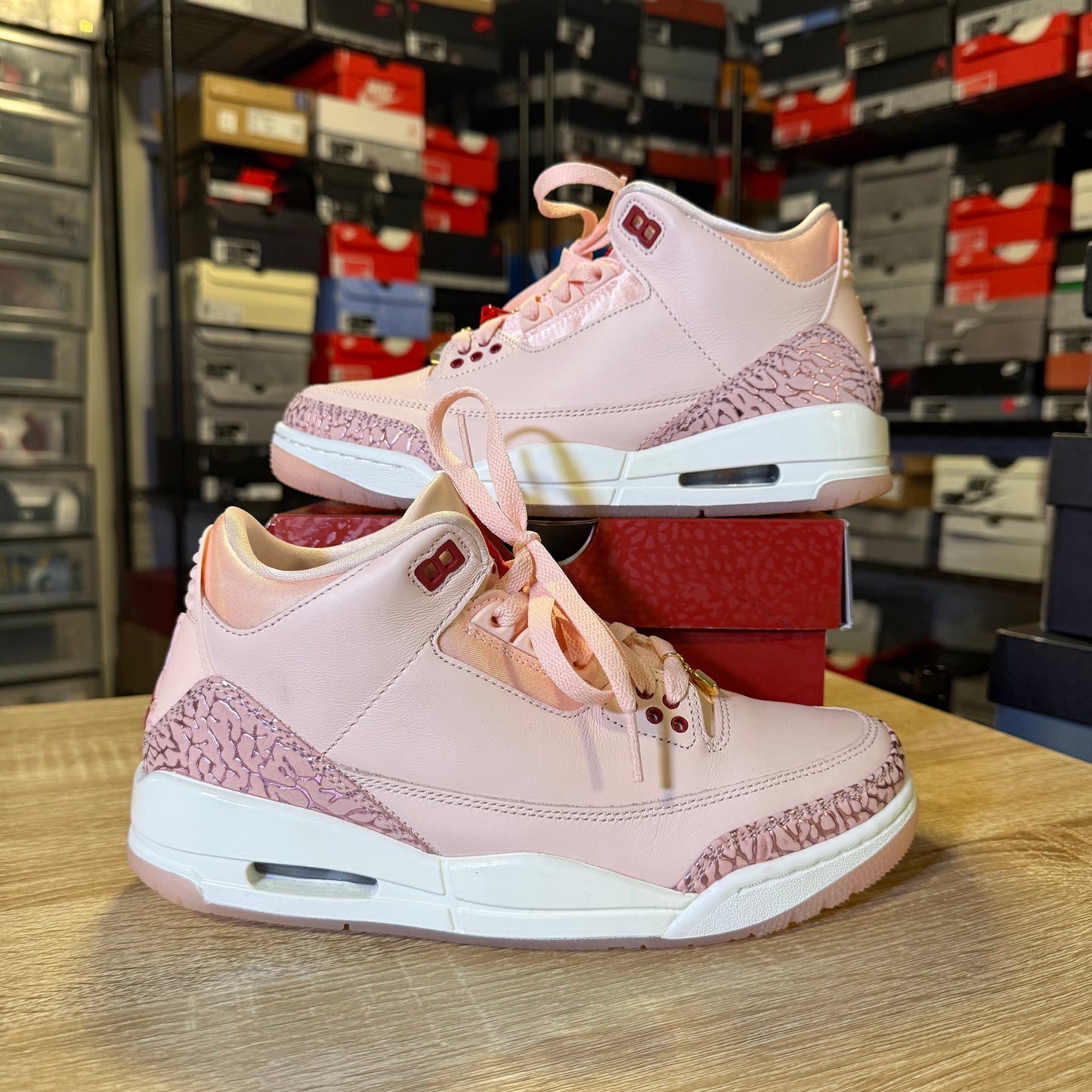 Size 6.5 M - AJ 3 Valentines