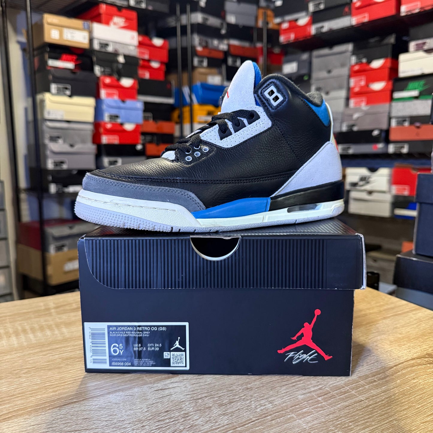 Size 6.5Y - AJ 3 Rare Air