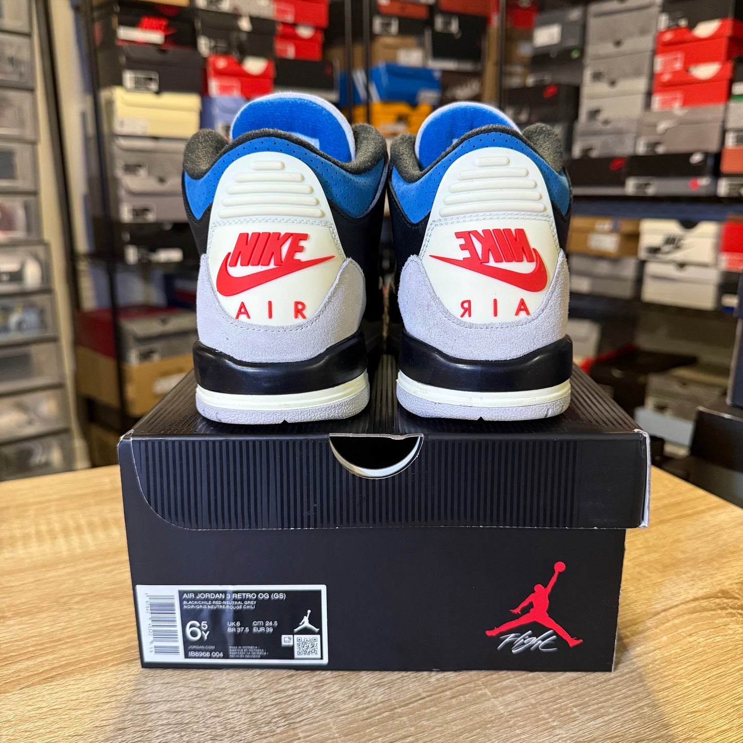 Size 6.5Y - AJ 3 Rare Air