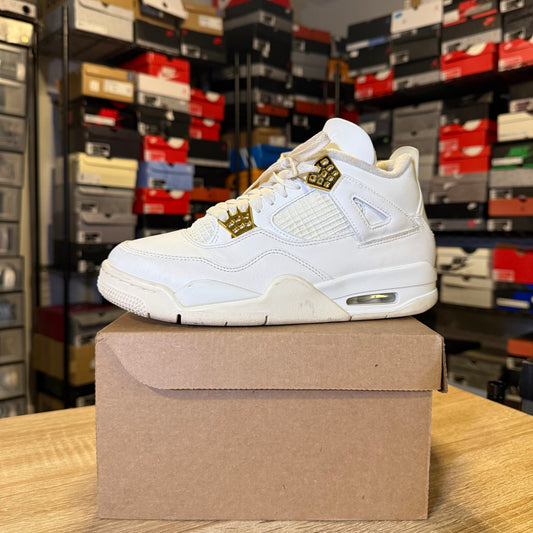 Size 6.5 M - AJ 4 Retro Metallic Gold