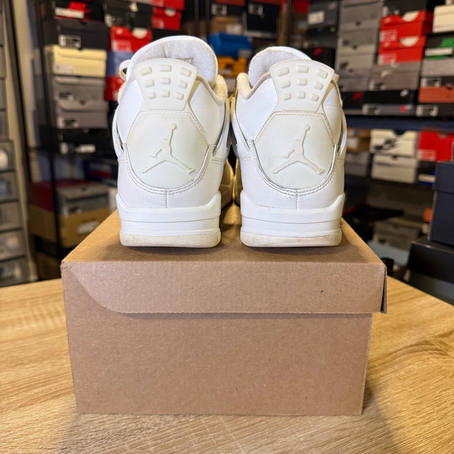 Size 6.5 M - AJ 4 Retro Metallic Gold