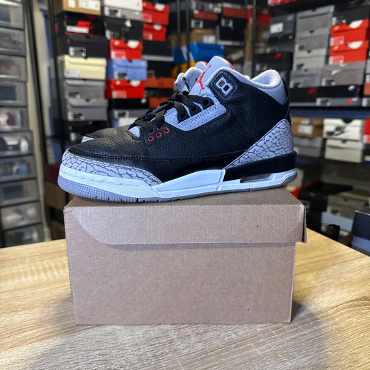 Size 6.5Y - AJ 3 Black Cement