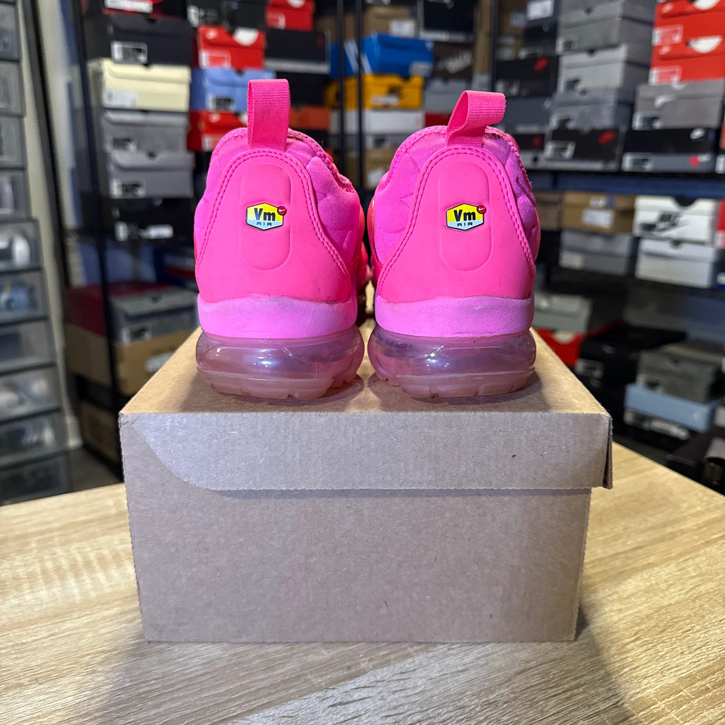 Size 10 - VaporMax Plus Hyper Pink