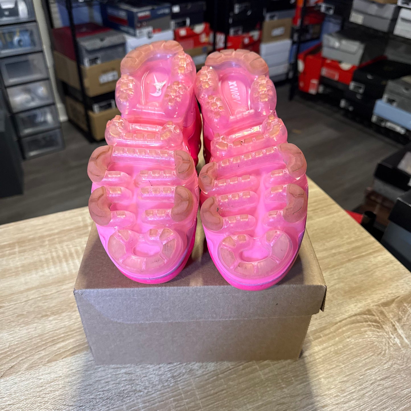 Size 10 - VaporMax Plus Hyper Pink