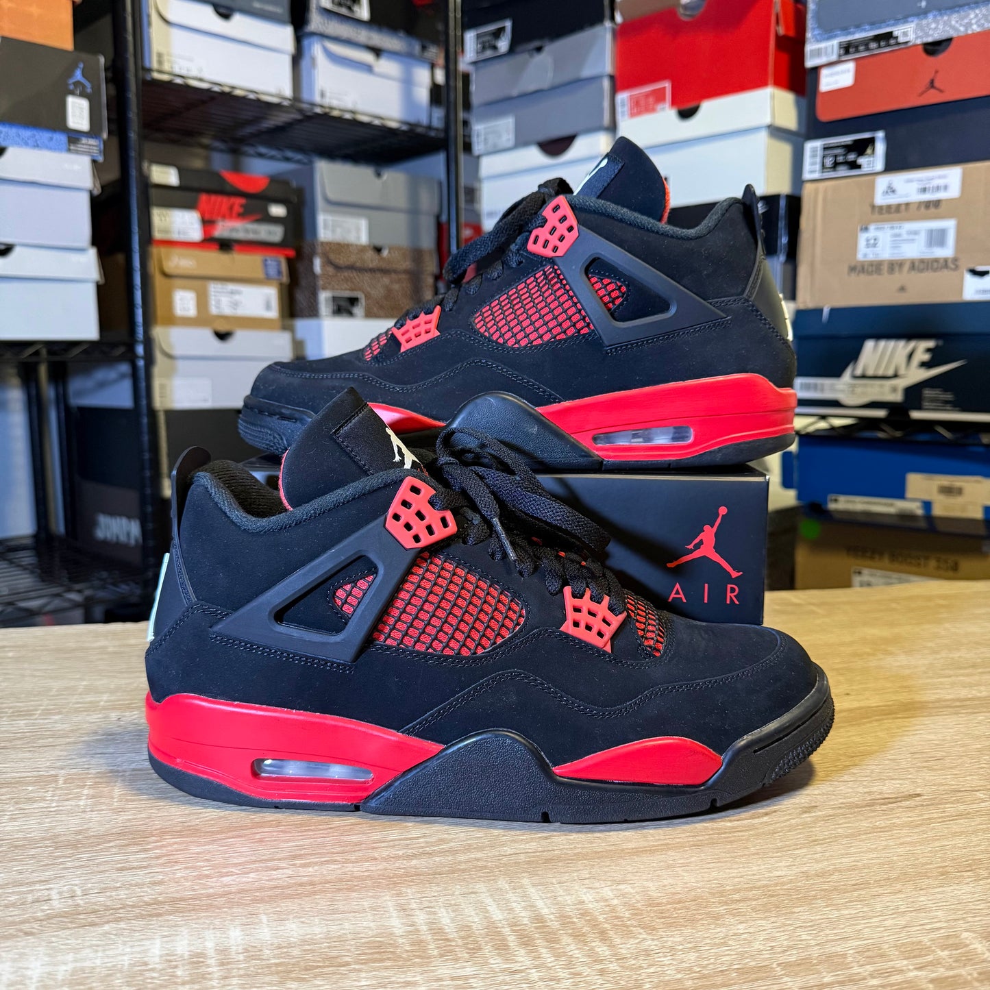 Size 10.5 - AJ 4 Retro Mid Red Thunder