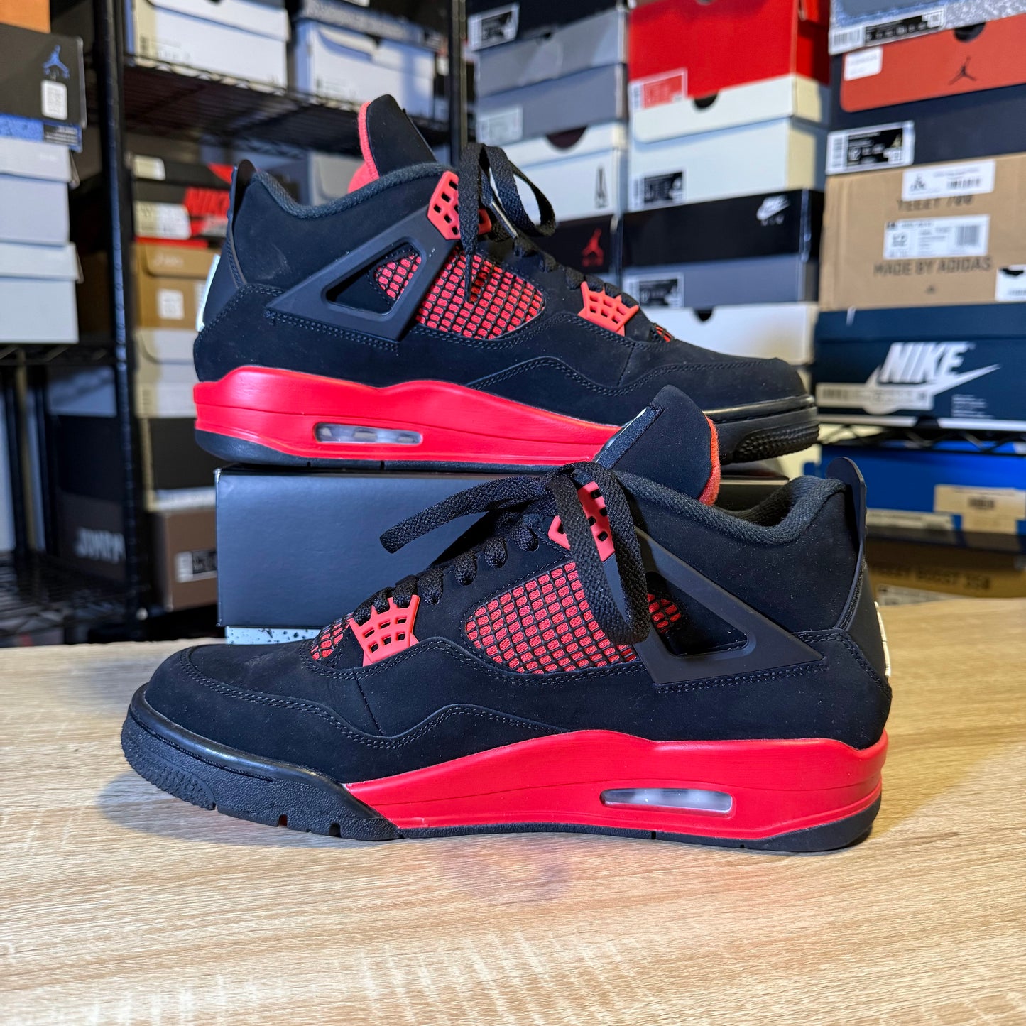 Size 10.5 - AJ 4 Retro Mid Red Thunder