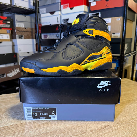 Size 10.5 M - AJ 8 Taxi Yellow