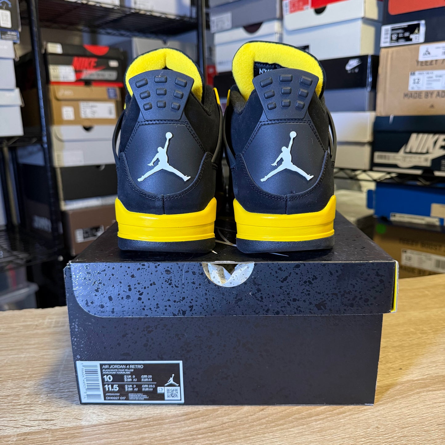 Size 10.5 - AJ 4 Thunder