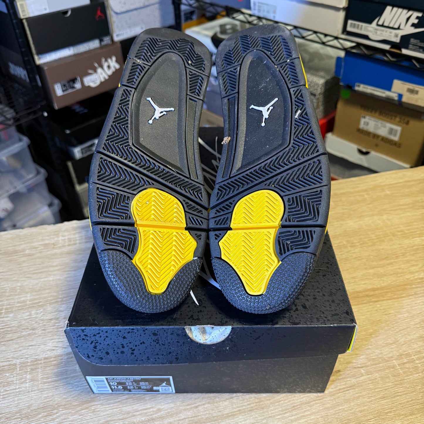 Size 10.5 - AJ 4 Thunder