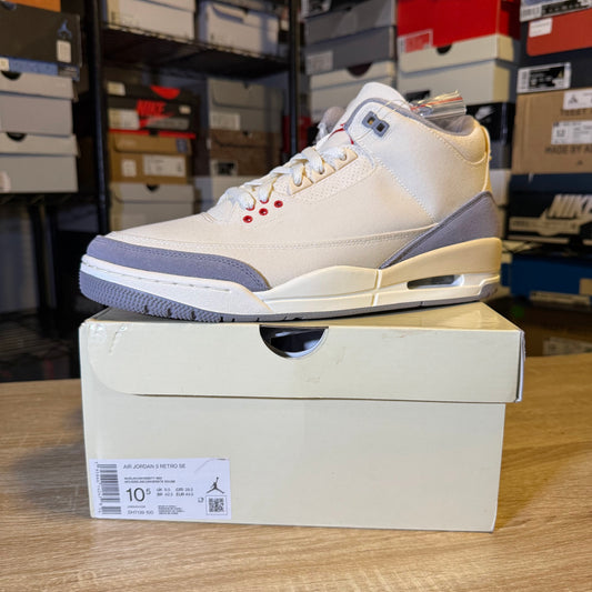 Size 10.5 - AJ 3 Muslin