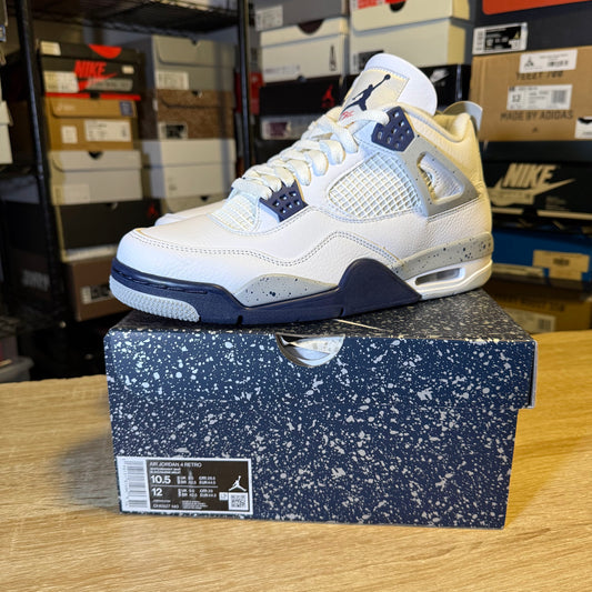 Size 10.5 - AJ 4 Midnight Navy