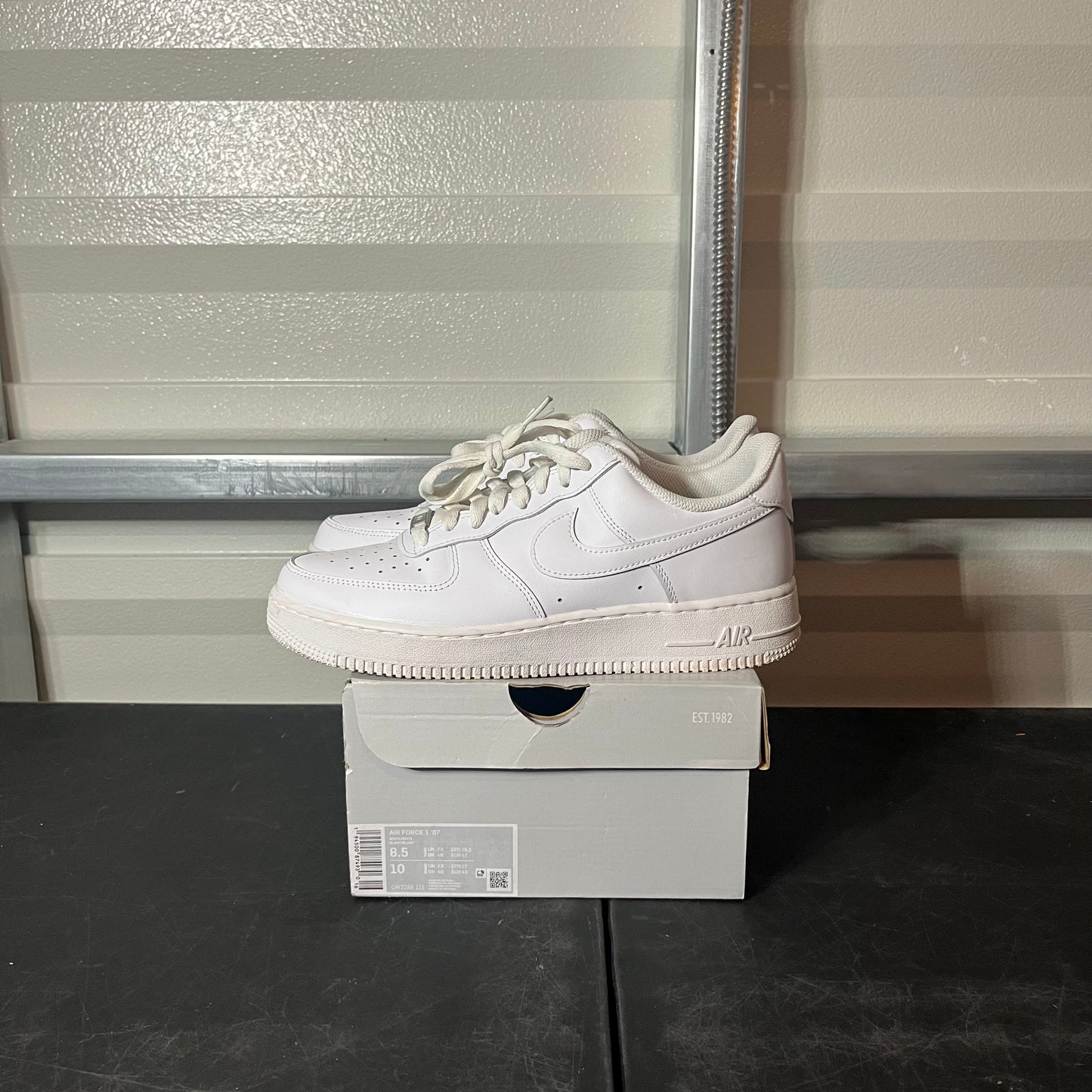 Size 8.5 - AF1 Low’07 White