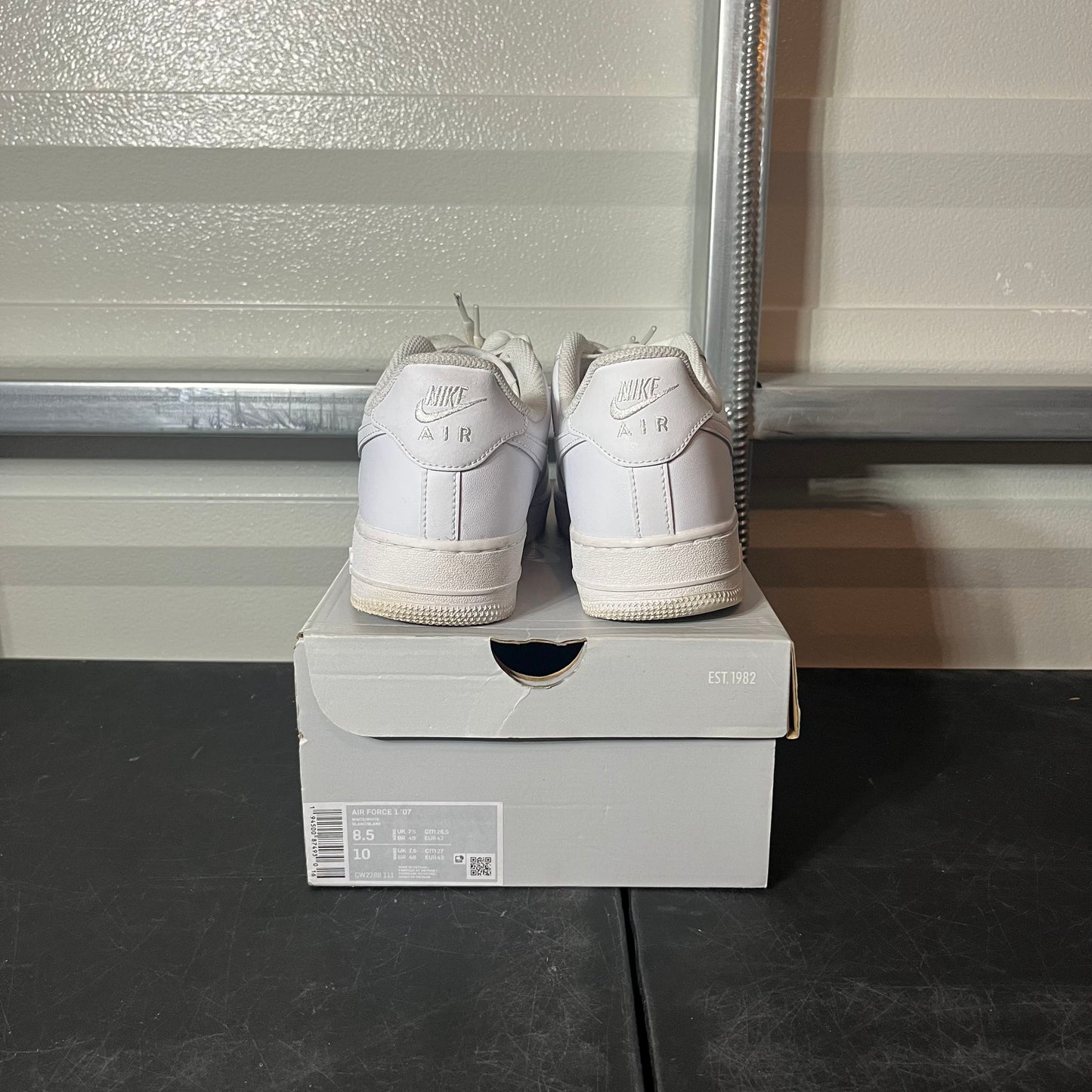 Size 8.5 - AF1 Low’07 White