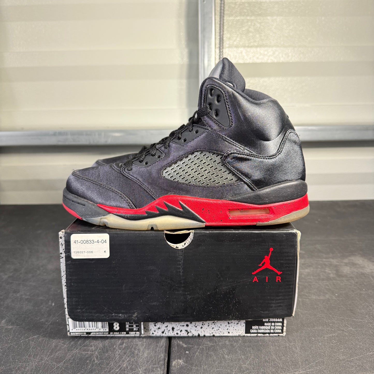 Size 8 - AJ 5 Satin Bred
