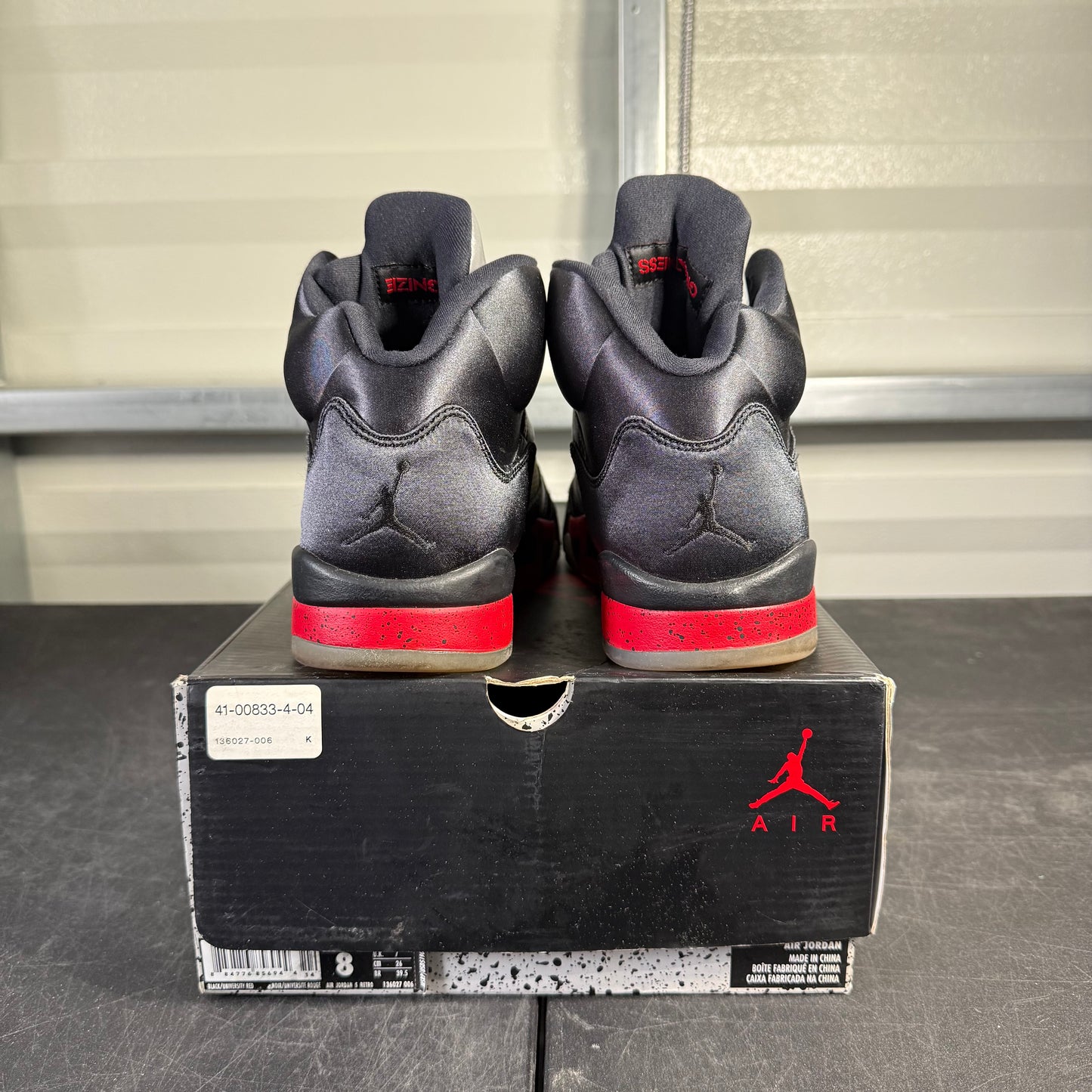 Size 8 - AJ 5 Satin Bred