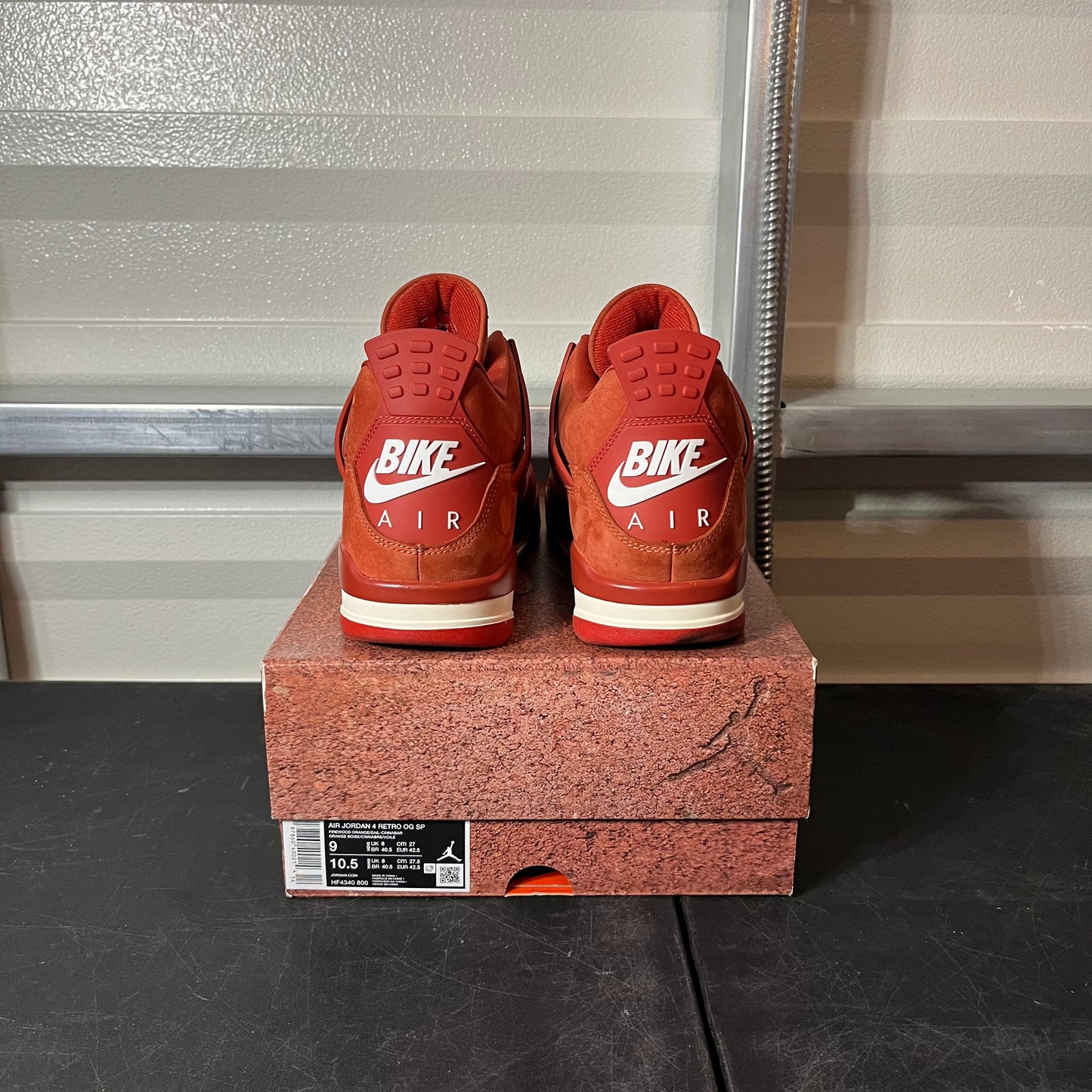 Size 9 - AJ 4 Brick by Brick