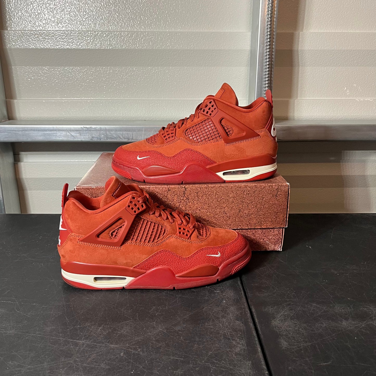 Size 9 - AJ 4 Brick by Brick