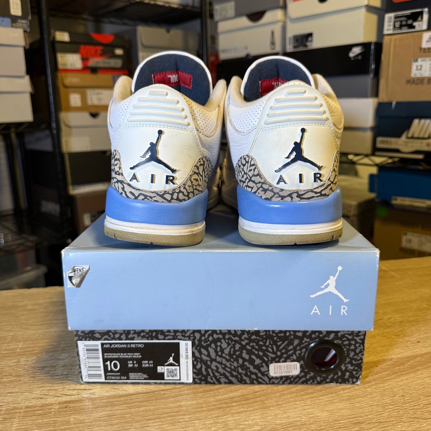 Size 10 - AJ 3 UNC