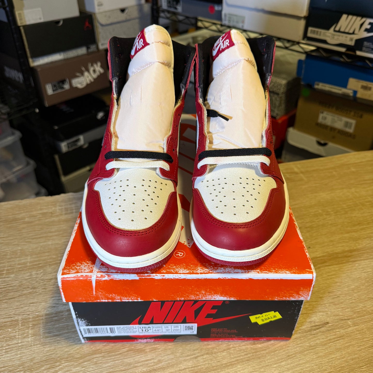 Size 10.5 - AJ 1 Chicago Lost And Found