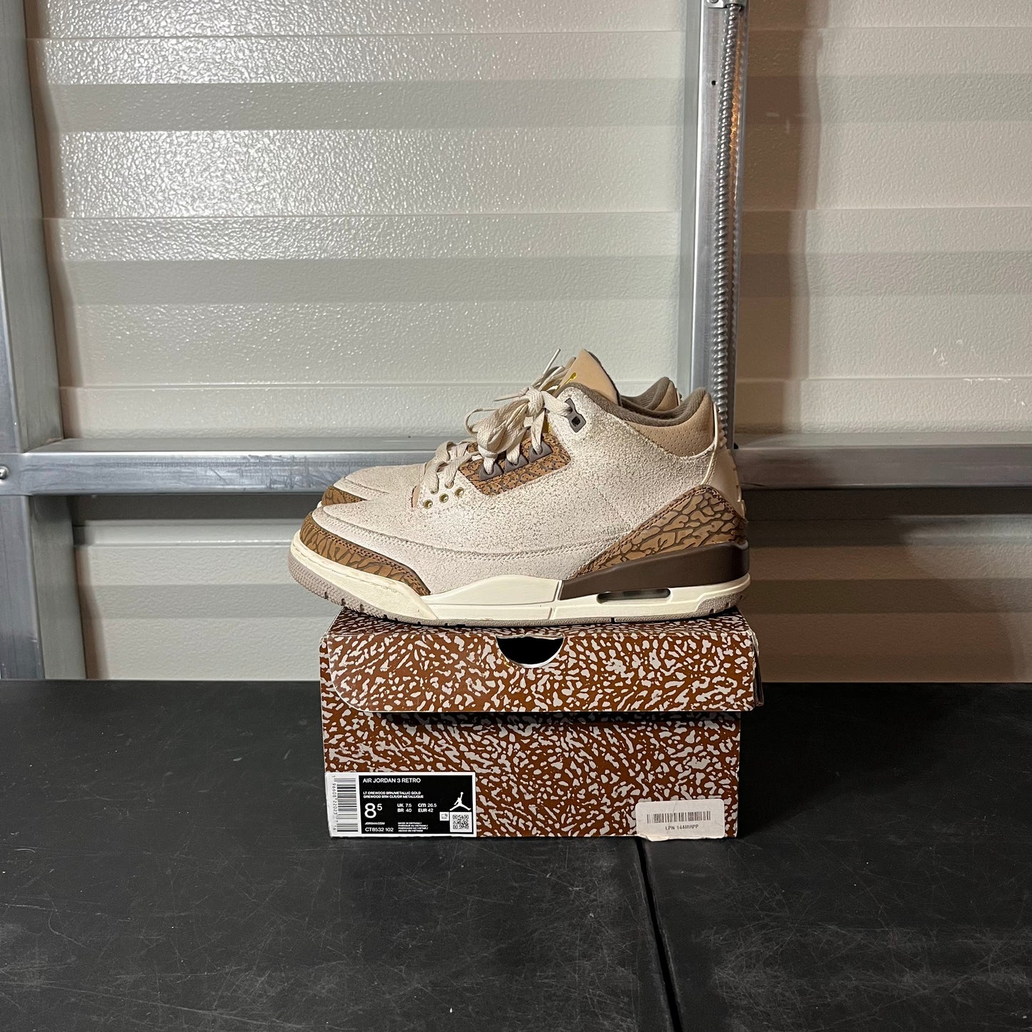 Size 8.5 - AJ 3 Palomino