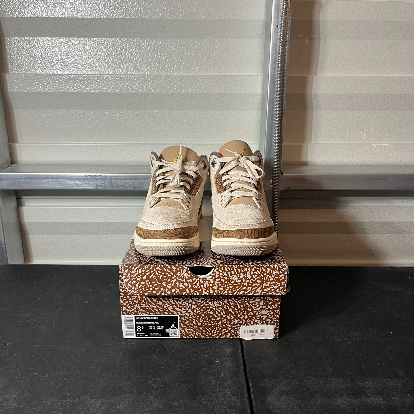 Size 8.5 - AJ 3 Palomino