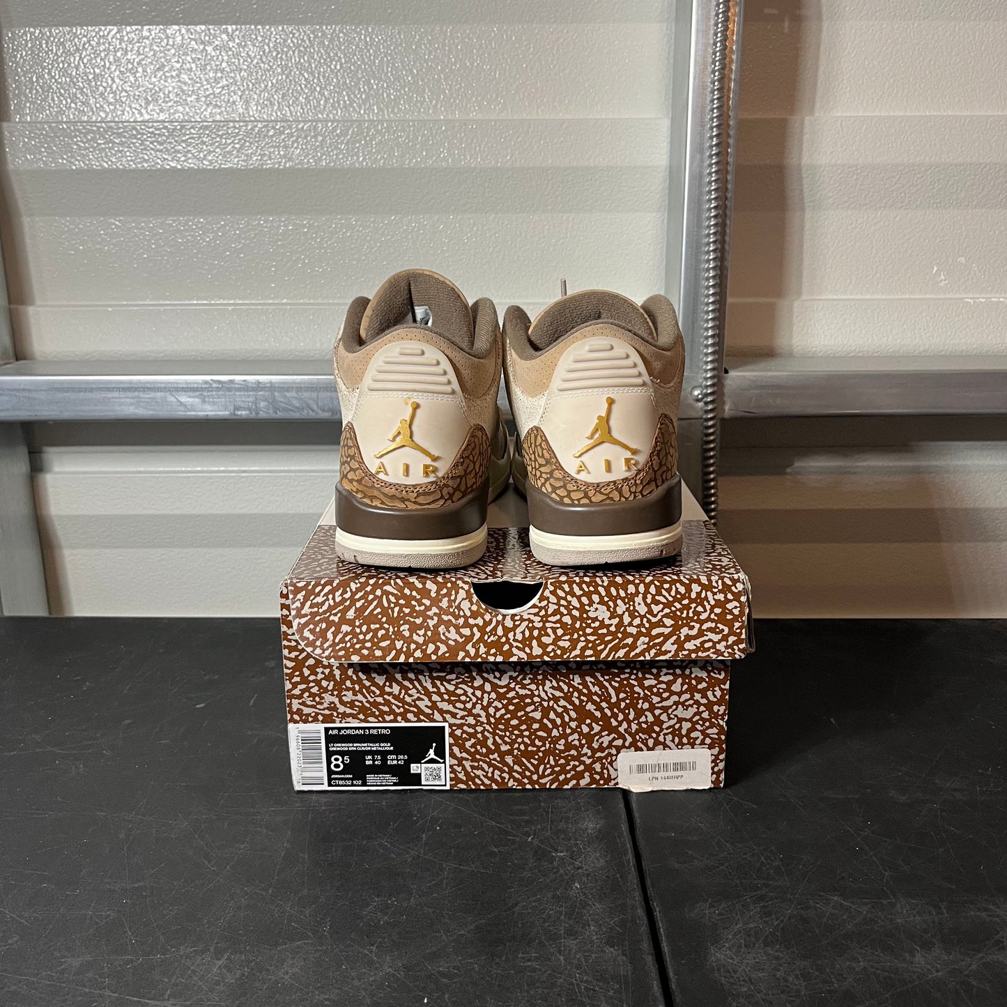 Size 8.5 - AJ 3 Palomino